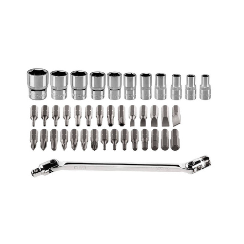 Klucze nasadowe NEO Tools 1/4" zestaw 41szt. 08-603