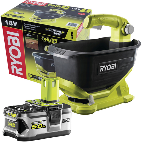Siewnik Ryobi OSS1800 z akumulatorem 5,0 Ah