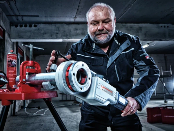 Gwintownica elektryczna Rothenberger SUPERTRONIC 2000 - zestaw, BSPT R, 1/2-2", 230V 71256