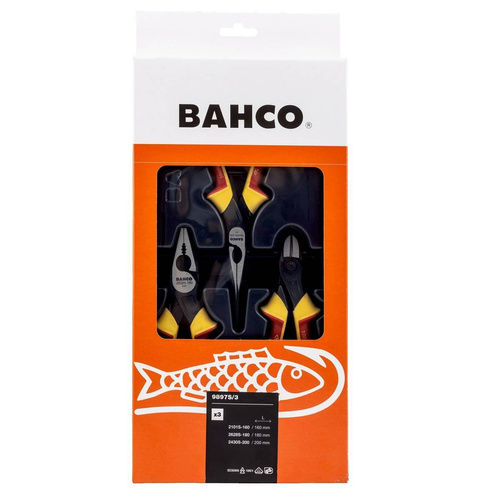 Zestaw izolowanych szczypiec Bahco 9897S/3
