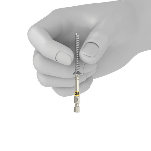 Zestaw bitów Wiha Bit-Check 6 Wood TX HF 1 SB, 6 el.