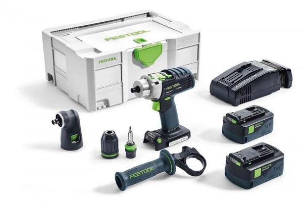 Wiertarko-wkrętarka udarowa PDC 18/4 Li 5,2-Set Festool 574703