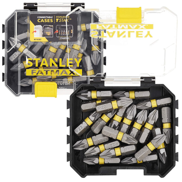 Zestaw 20 szt. bitów udarowych PZ2 Stanley Fatmax STA88568-XJ