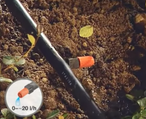 Dysza zraszająca końcowa do małych powierzchni 13 mm (1/2"), 10 szt. Micro-Drip-System GARDENA 08320-29