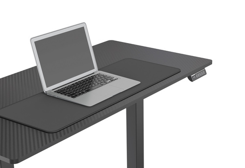 Biurko elektryczne 120x60 cm Zyonix TEVON Black Carbon