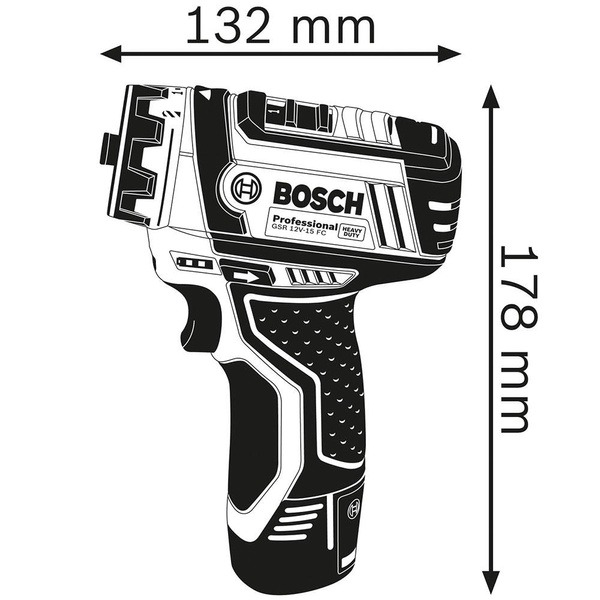 Wiertarko-wkrętarka Bosch GSR 12V-15 FC