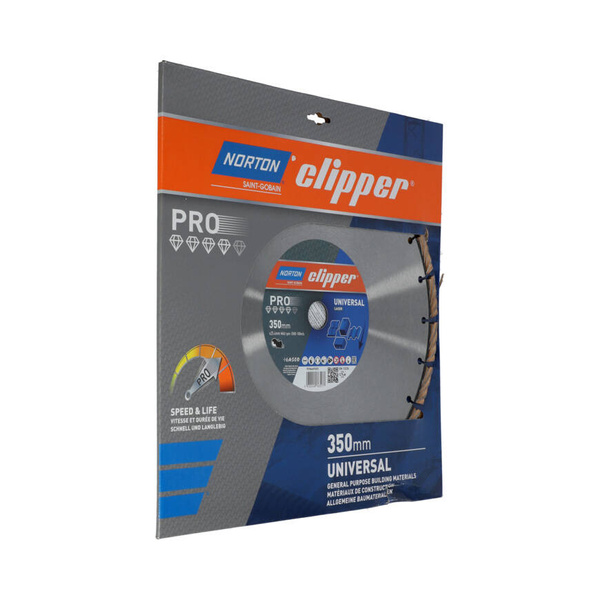 Tarcza diamentowa do cięcia betonu 350 x 25,4 mm Norton Clipper 70184607692