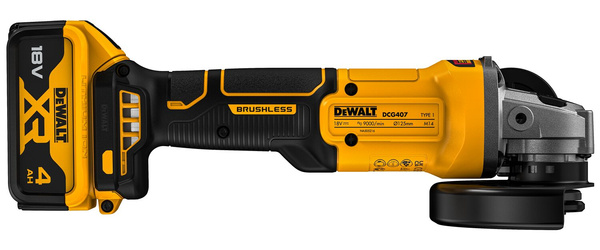 Szlifierka kątowa Dewalt DCG407M1T-QW