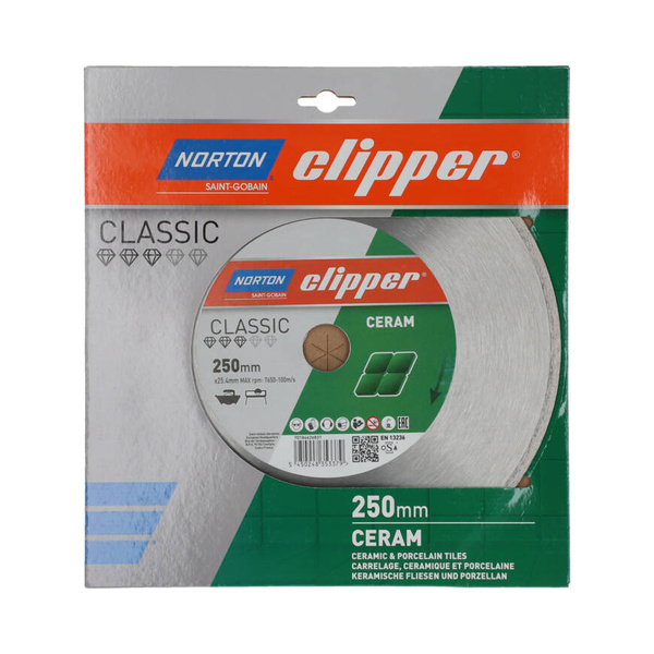 Tarcza diamentowa Norton 70184626831 250x25,4mm