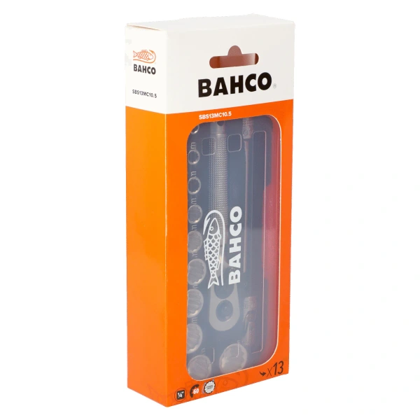 Zestaw kluczy nasadowych 1/4" Bahco S13MC10.5