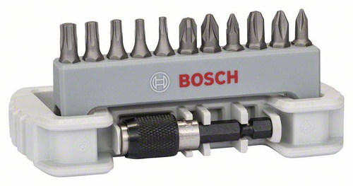 11-elem. zestaw bitów do wkrętarek z uchwytem PH/PZ/T Bosch 2608522129