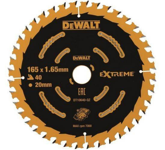 Tarcza do cięcia drewna Dewalt DT10640