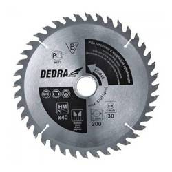 Tarcza widiowa do drewna Dedra H19024E  - 24Z, otwór 16mm, śr. tarczy 190mm