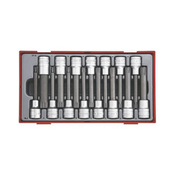  Zestaw nasadek trzpieniowych Teng Tools TTRS15 typu Ribe i XZN, z chwytem kwadratowym 1/2"