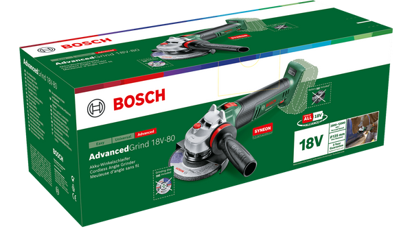 Szlifierka kątowa Bosch AdvancedGrind 18V-80 (06033E5100)