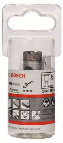 Bosch Dry Speed Wiertło diamentowe na sucho Ø 14 mm