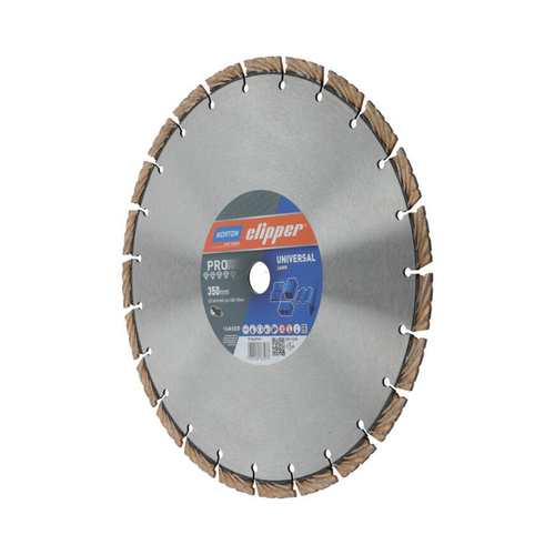 Tarcza diamentowa do cięcia betonu 350 x 25,4 mm Norton Clipper 70184607692