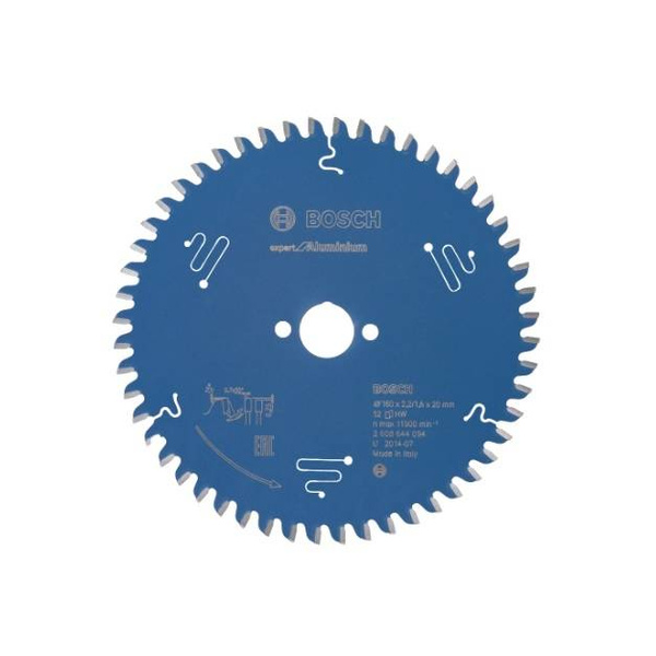 Tarcza do cięcia aluminium Bosch 160 mm x 20 mm x 2.2 mm