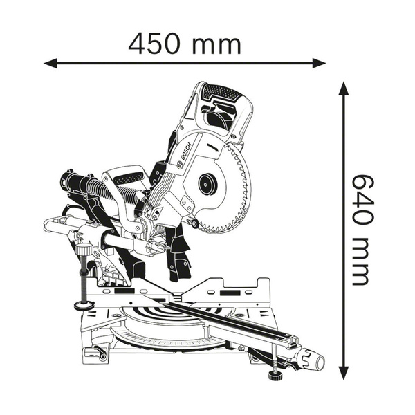 Ukośnica Bosch GCM 8 SDE