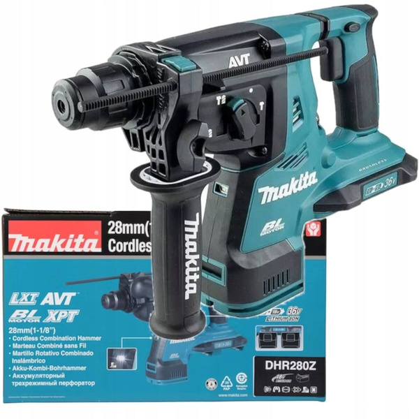 Akumulatorowa młotowiertarka SDS Plus Makita DHR280Z (2x18V)