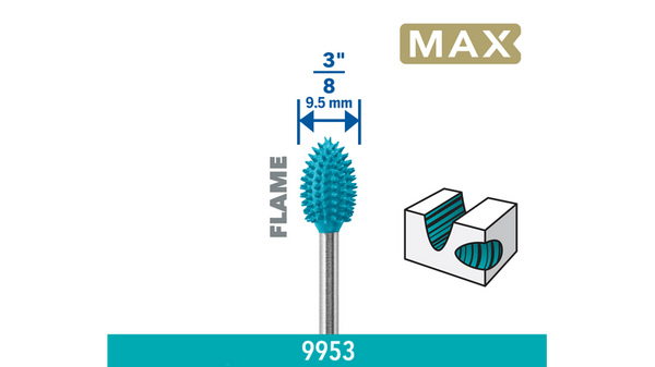 Końcówka do rzeźbienia typu płomień Power Carving Dremel 26159953DM
