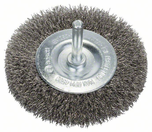 Szczotka tarczowa z drutu falistego 80 × 0,2 mm nierdzewna Bosch 2608622123