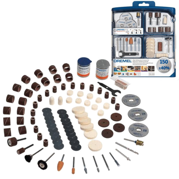 Zestaw akcesoriów Dremel 2615S724JA 150 el.