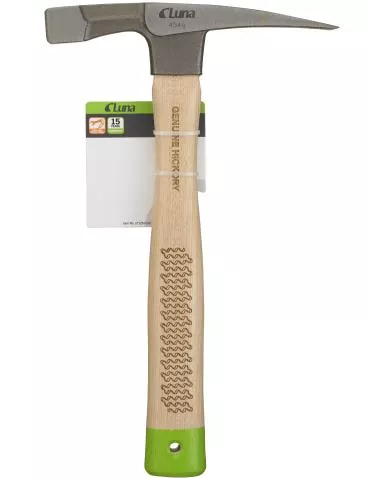 Młotek murarski z trzonkiem z drewna hikorowego LBHH 0,454kg LUNA 271250102