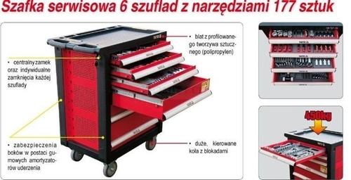 Wózek narzędziowy Yato YT-5530