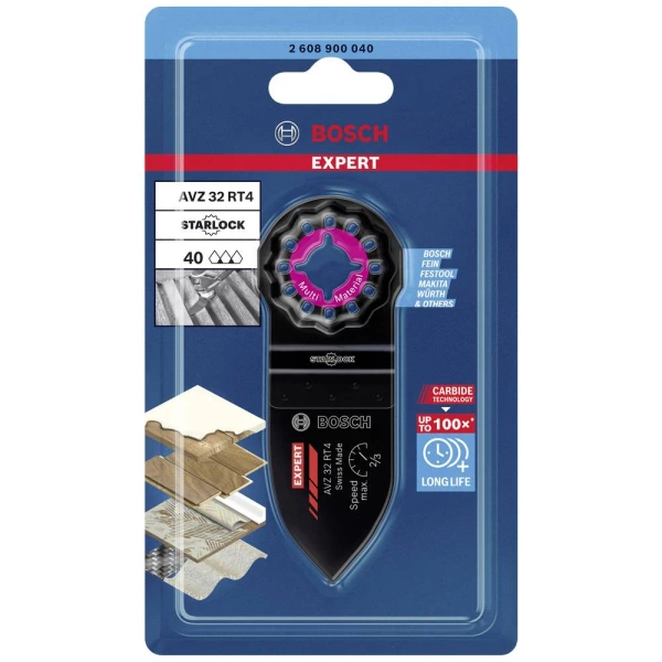 Brzeszczot szlifujący Bosch Expert AVZ 32 RT4 32 x 50 mm 2608900040