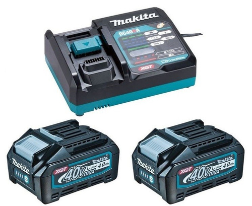 Zestaw zasilający 191J97-1 Makita XGT: 2 x akumulator + ładowarka