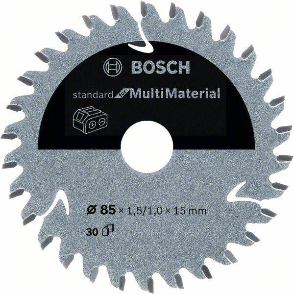 Tarcza tnąca Bosch Multi Material 85 × 1,5 × 15 T30 2608837752