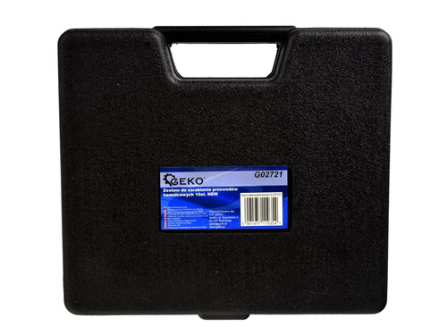 Zestaw do zarabiania przewodów hamulcowych 10 elementów Geko G02721