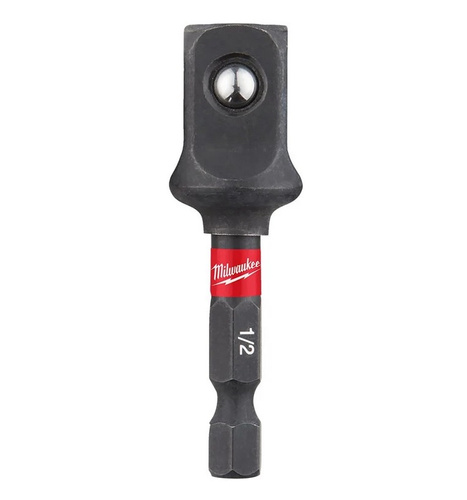 Adapter do nasadek udarowych Milwaukee z HEX 1/4" na 1/2" kwadrat
