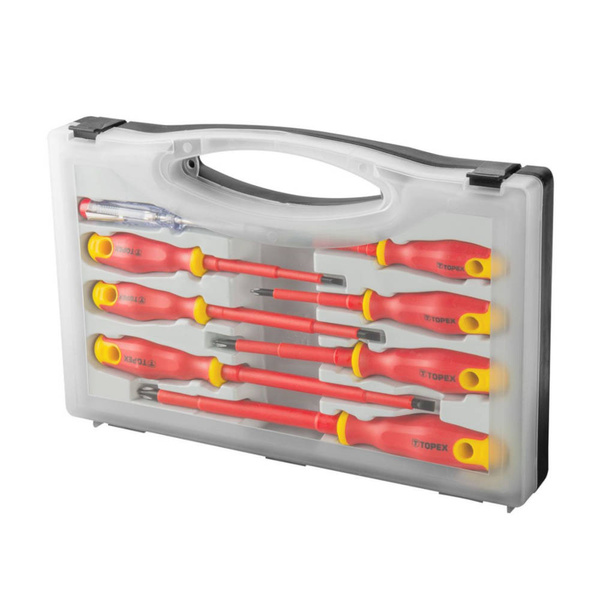 Wkrętaki Topex 1000 V zestaw 8 szt. 39D674