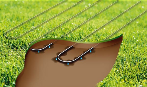 Podziemna linia kroplująca 13,7 mm, 50 m Micro-Drip-System GARDENA 01395-20