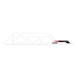 Brzeszczot do cięcia cegieł 305x1,5 mm Metabo 631917000