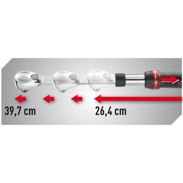 Grzechotka przedłużana 1/2 Facom SXL.161PB