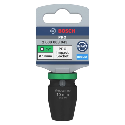 Nasadka udarowa 1/2" Bosch 2608003043 rozmiar 10 mm