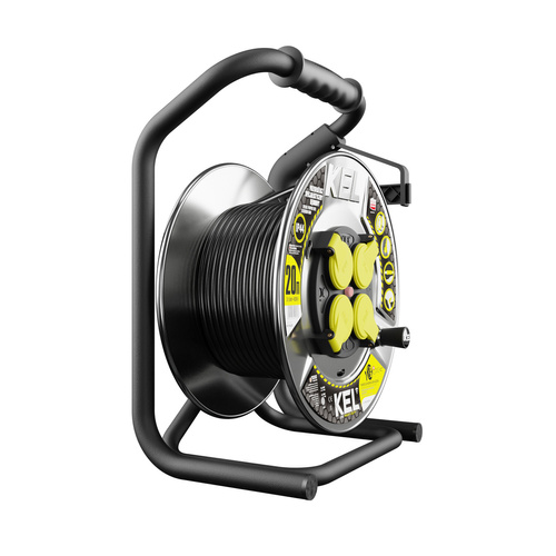 Przedłużacz bębnowy Kel Heavy Duty W-99245, 20M/3X1,5