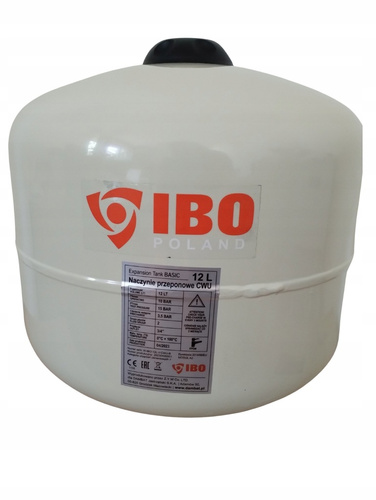 Naczynie przeponowe CWU 12L - BASIC IBO 003515