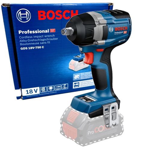 Klucz udarowy Bosch GDS 18V-750 C 06019L9000