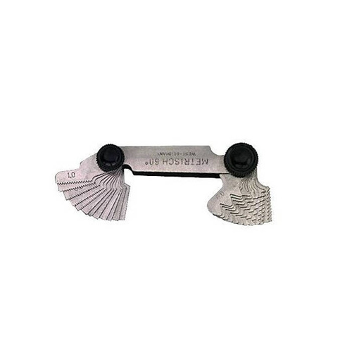 Sprawdzian grzebieniowy do gwintów M Limit 25801101