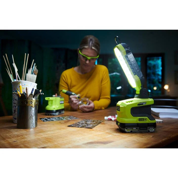 Latarka lampa warsztatowa Ryobi R18ALP-0