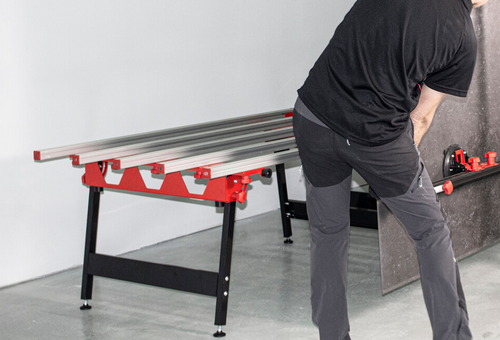 Stół roboczy do obróbki płytek wielkoformatowych SlabSystem 18935 Rubi