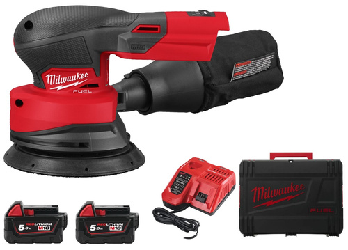 Szlifierka mimośrodowa Milwaukee M18 FROS125-502X