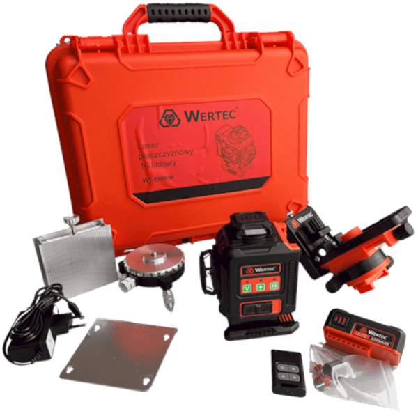 Laser poziomujący Wertec WT-5899/W