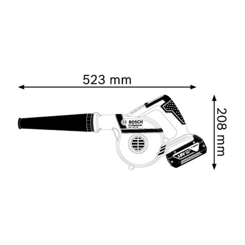 Dmuchawa Bosch GBL 18V-120