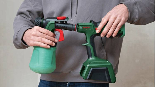 Pistolet natryskowy Bosch AdvancedSpray 18V-500 Set 4,0 Ah 0603208201