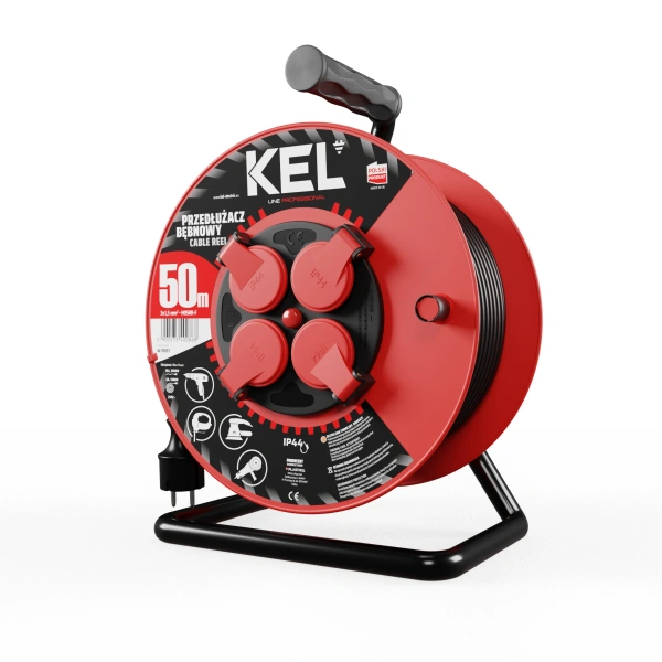 Przedłużacz bębnowy Plastrol PB-PRO/D/50M/3X1,5/H05RR-F W-97057